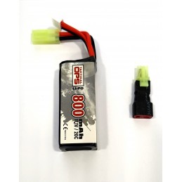 BATTERIE LI-PO 11,1V 800mAh...